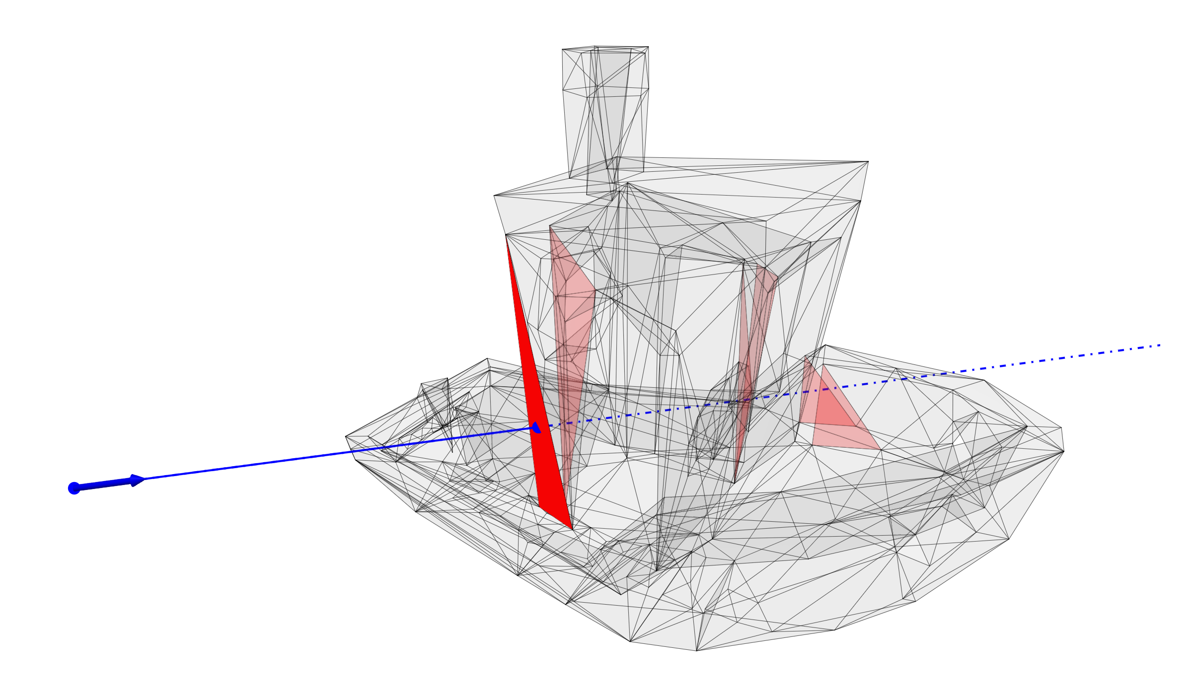 Moeller Trumbore algorithm showcase